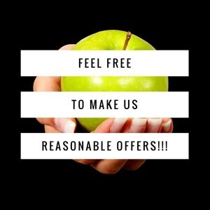 Reasonable Offers Welcome